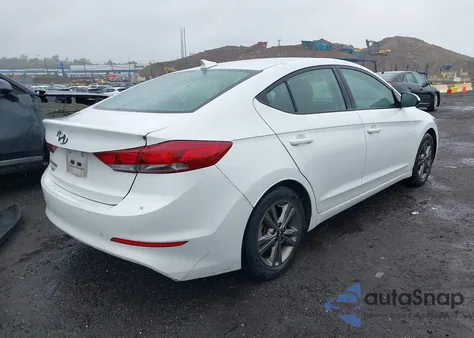 2018 Hyundai Elantra Sel из США, поврежденный, VIN 5NPD84LF1JH385445